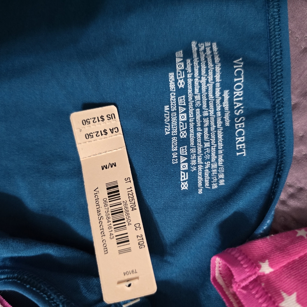 VS Victoria's Secret Panty LOT of 5 - Picture 5 of 6